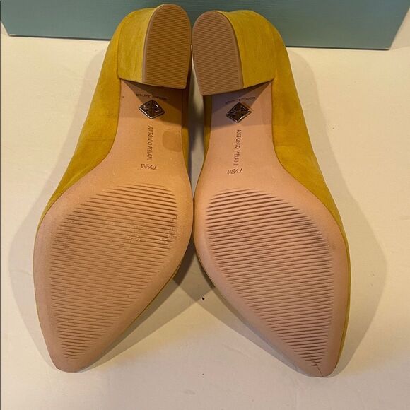 ANTONIO MELANI Yellow Leather Shoes - Picture 7 of 8